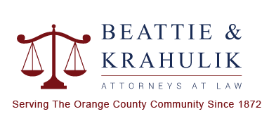 Beattie & Krahulik Attorneys at Law. When it comes to longevity in Orange County, there is no other law firm with as deep roots as Beattie & Krahulik.